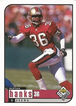 Merton Hanks San Francisco 49ers 1998 Upper Deck Collector's Choice NFL #161